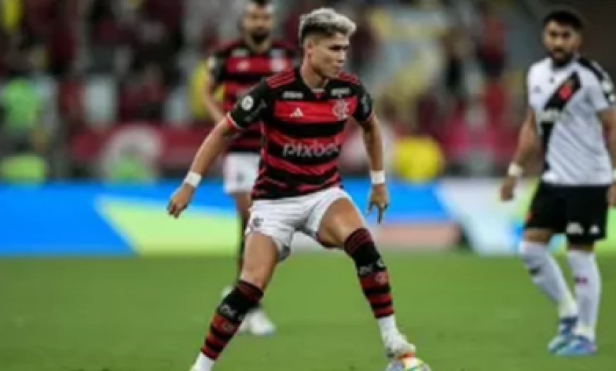 Flamengo revela fratura de cartilagem no joelho de Luiz Araújo: cirurgia e dois meses fora