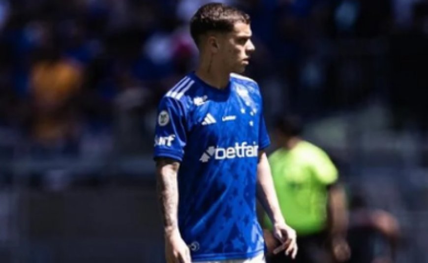 Cruzeiro perde jovem meia para duelo das quartas de final da Copa Sul-Americana