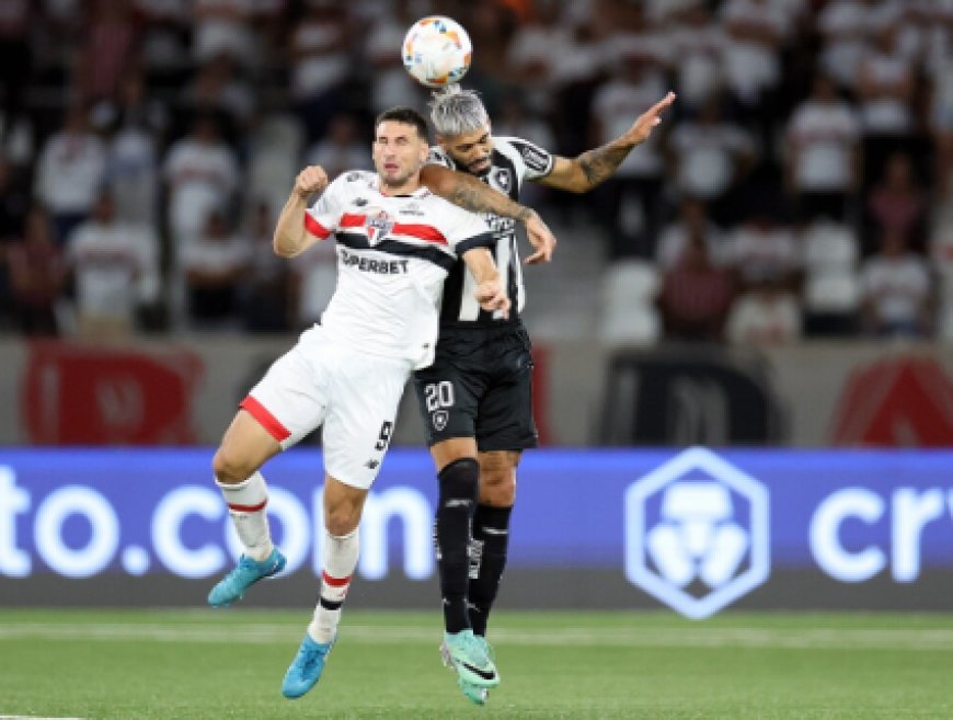 São Paulo precisa vencer Botafogo pela Libertadores para avançar às semifinais