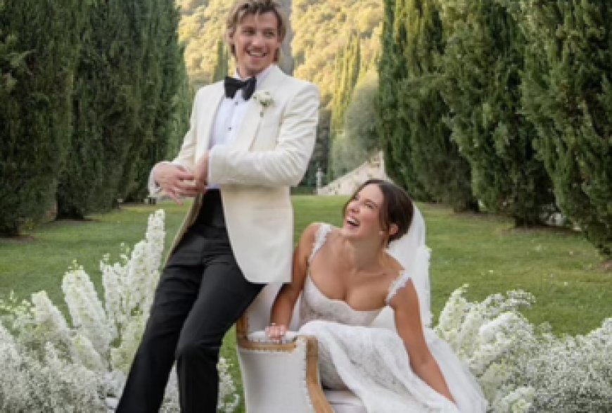 Millie Bobby Brown finalmente mostra fotos de casamento 'secreto' com filho de Bon Jovi