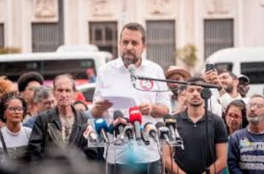 Boulos lança 'carta' aos paulistanos e diz que vai dormir na casa de eleitores